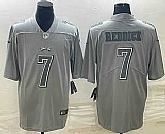 Men's Philadelphia Eagles #7 Haason Reddick Gray Atmosphere Fashion Stitched Jersey,baseball caps,new era cap wholesale,wholesale hats